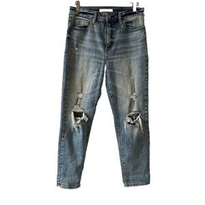 Eunina Tobi Super High-Rise Mom Jean Ankle - Size 9